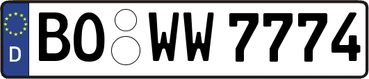 BO-WW7774