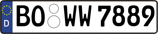 BO-WW7889