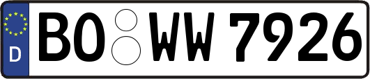 BO-WW7926