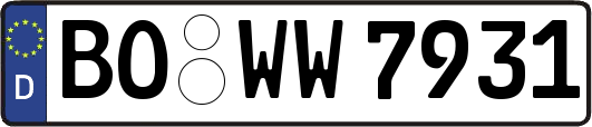 BO-WW7931
