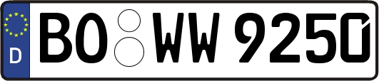 BO-WW9250