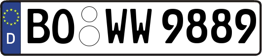 BO-WW9889
