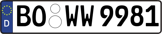 BO-WW9981
