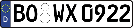 BO-WX0922