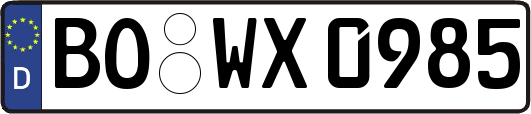 BO-WX0985