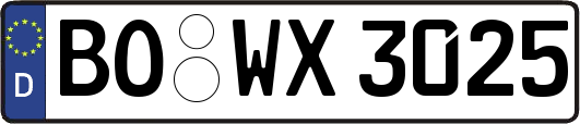 BO-WX3025