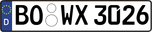 BO-WX3026