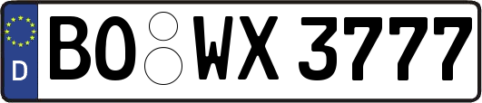 BO-WX3777