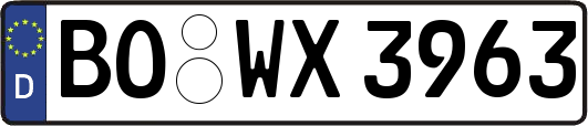 BO-WX3963
