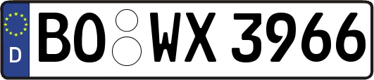 BO-WX3966