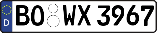 BO-WX3967