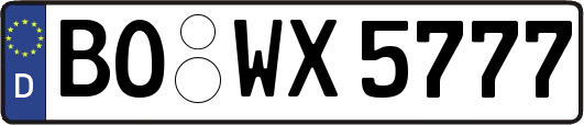 BO-WX5777