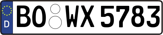 BO-WX5783