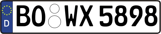 BO-WX5898