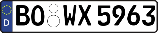 BO-WX5963
