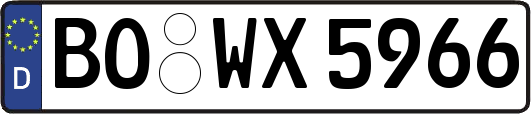 BO-WX5966