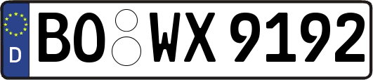 BO-WX9192