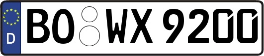 BO-WX9200