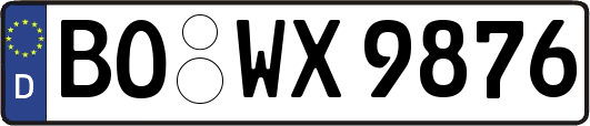 BO-WX9876