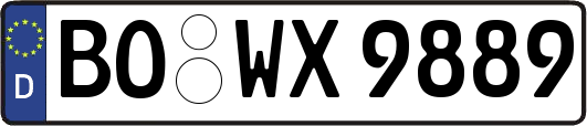 BO-WX9889