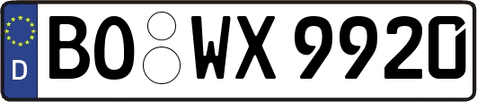 BO-WX9920