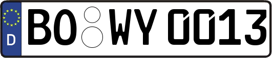 BO-WY0013