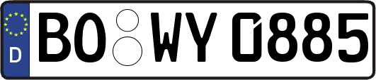 BO-WY0885