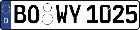 BO-WY1025