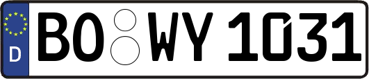 BO-WY1031