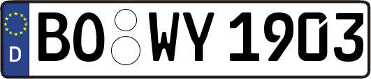 BO-WY1903