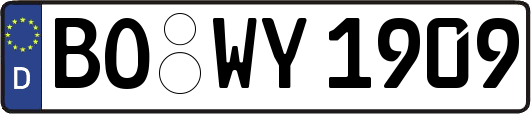 BO-WY1909
