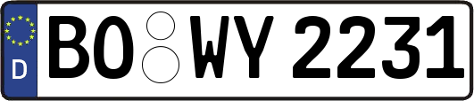 BO-WY2231