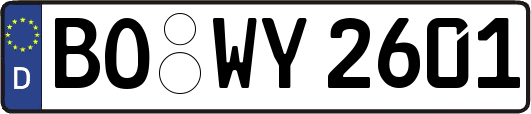 BO-WY2601