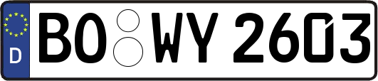 BO-WY2603