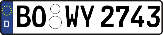 BO-WY2743