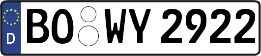BO-WY2922