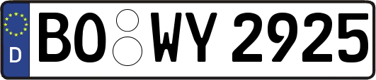 BO-WY2925