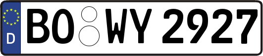 BO-WY2927