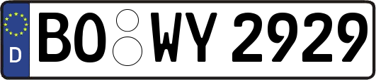 BO-WY2929