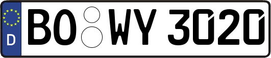 BO-WY3020