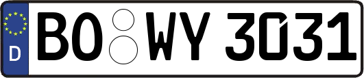 BO-WY3031
