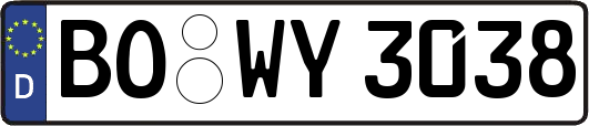 BO-WY3038