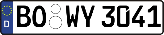 BO-WY3041