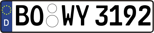 BO-WY3192