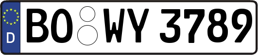 BO-WY3789