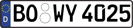 BO-WY4025