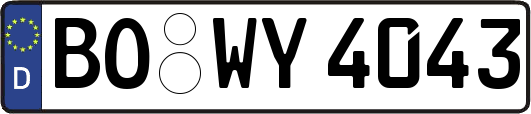 BO-WY4043