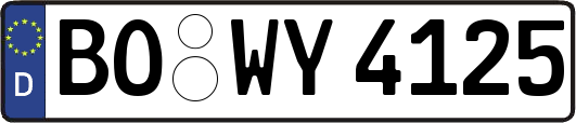 BO-WY4125