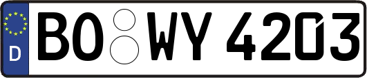 BO-WY4203