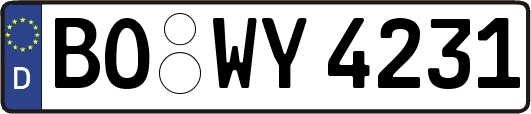 BO-WY4231
